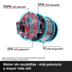 Llave de Impacto Inalámbrica Impaxxo 18V 230 Nm Compatible Power X-Change [4510080] – imagen 4
