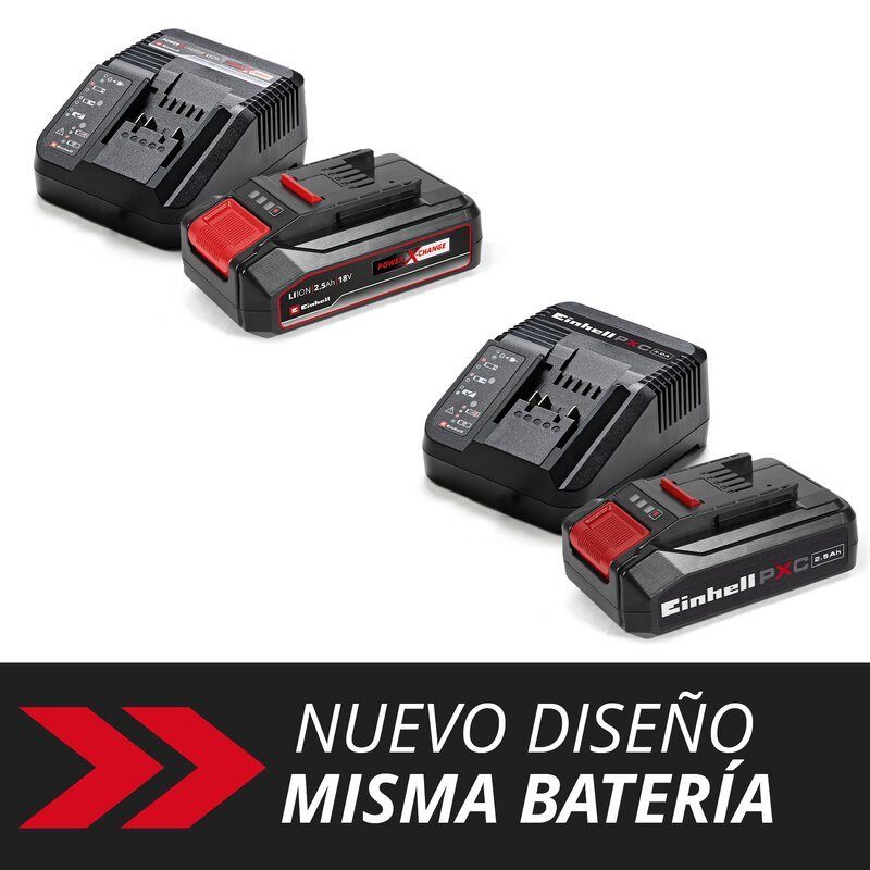 Cargador y Batería Starter Kit 2,5 Ah 18 V - [4512097] – imagen 2