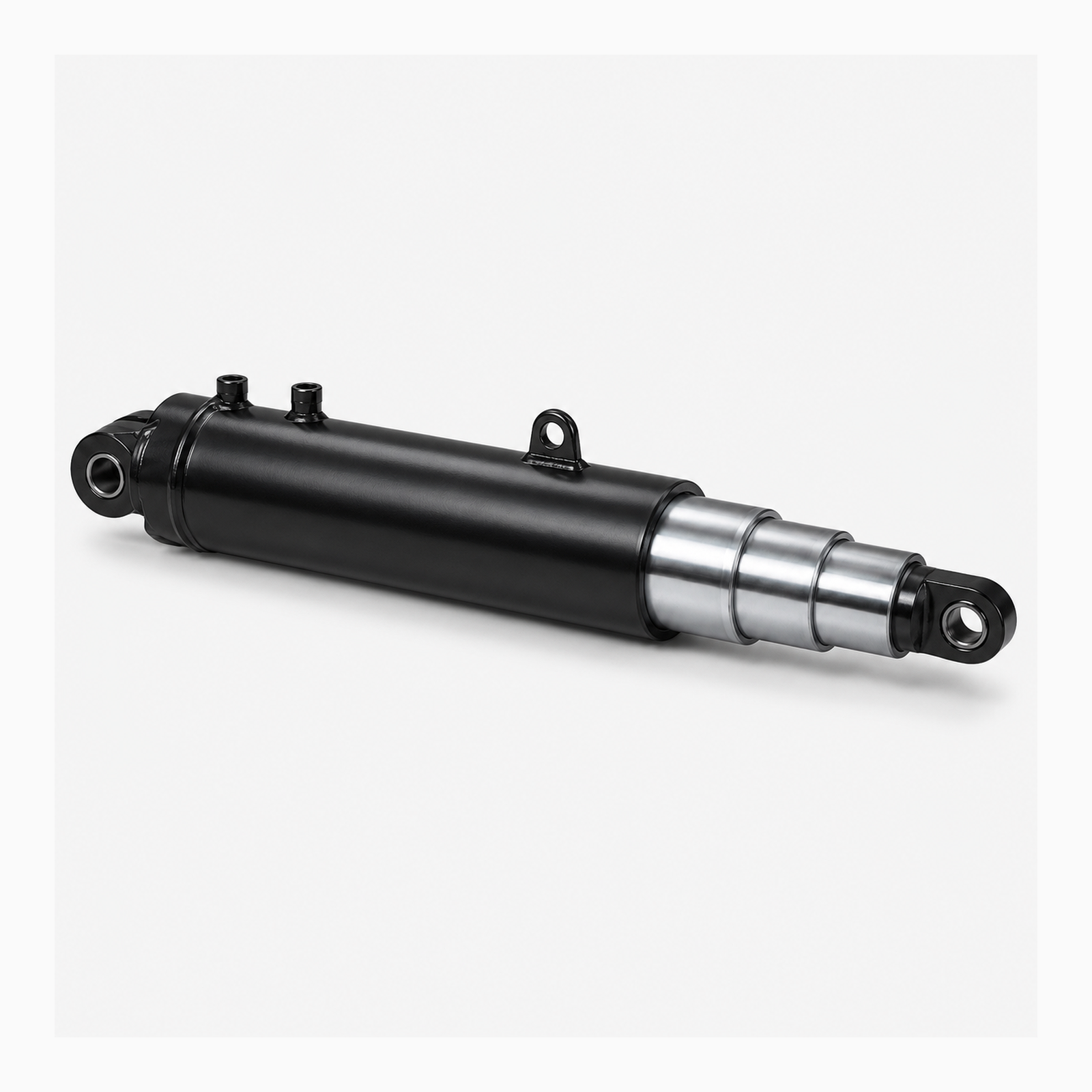 Cilindro hidráulico telescópico para batea – TMX – 149 × 3600 – 4 etapas — imagen principal