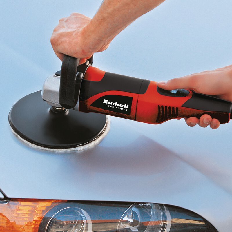 Pulidora Eléctrica TC-PO 1100/2 E profesional para madera y metal [2093265] – imagen 2