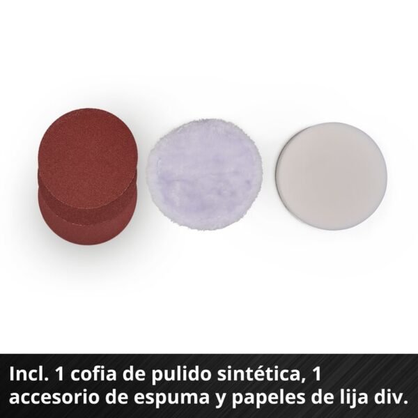 Pulidora y Lijadora Inalámbrica CE-CP 18/180 Li SOLO Power X-Change [2093320] – imagen 4