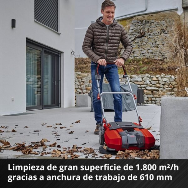 Barredora Inalámbrica TE-SW 18/610 Li Solo Power X-Change, 610 mm, 1800m²/h [2352040] – imagen 4