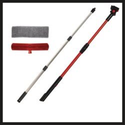 Accesorio limpia vidrios a batería con brazo telescópico - Set 2 barras [3437101] – imagen 3