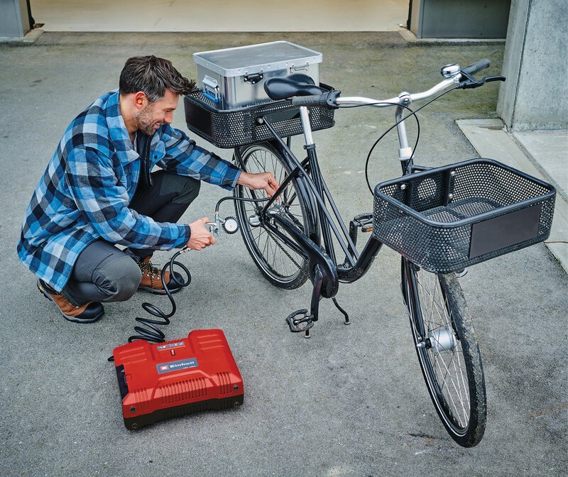 Compresor inalámbrico Einhell TE-AC 36/8 Li OF 8 bar para inflado portátil [4020440] – imagen 2