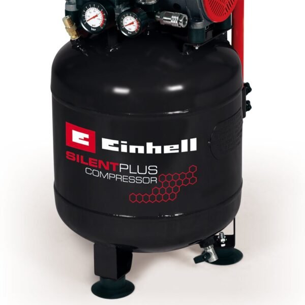 Compresor de aire silencioso TE-AC 135/24 Silent Plus 750W 24L Einhell [4020610] – imagen 4