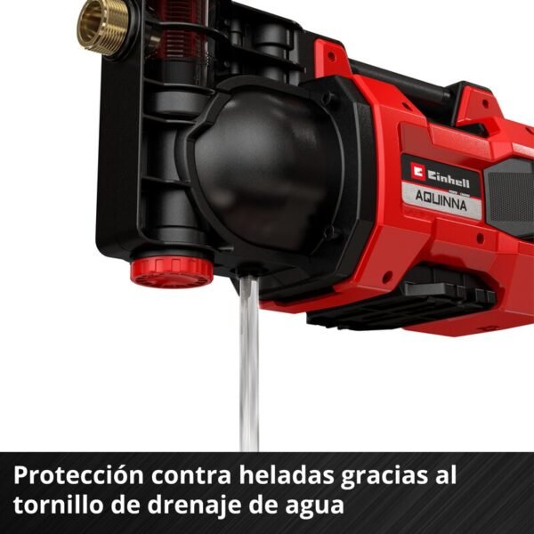 Bomba de agua inalámbrica portátil para jardín AQUINNA 18/30 F LED Power X-Change con indicador LED y modos ECO/BOOST [4180430] – imagen 4