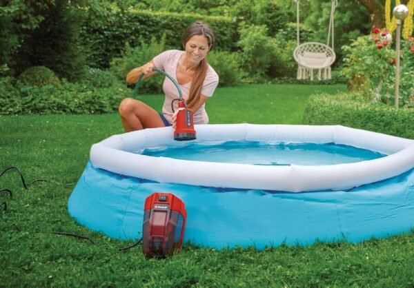 Bomba sumergible inalámbrica para agua limpia GE-SP 18 LL Li [4181561] – imagen 2