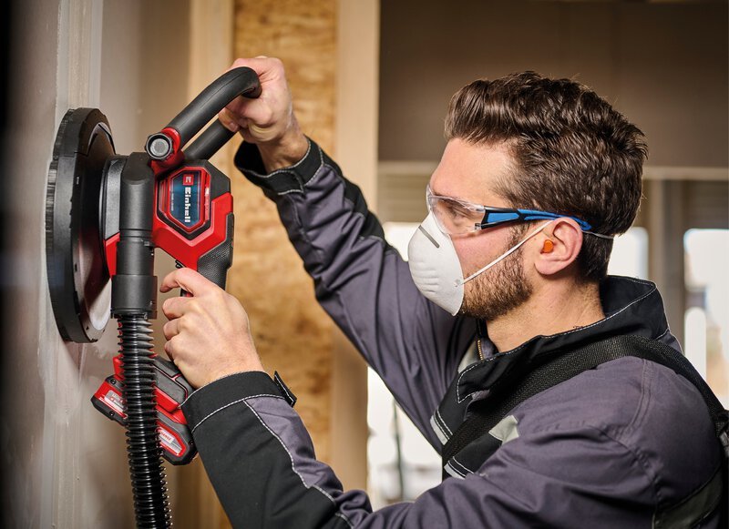 Lijador a Batería para Paneles de Yeso TP-DWS 18/225 Li BL Solo, 18V, Control de Velocidad y Bloqueo [4259995] – imagen 2