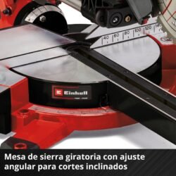 Ingletadora Inalámbrica TE-SM 36/210 Li-Solo 36V Telescópica 3800 min-1 [4300880] – imagen 4