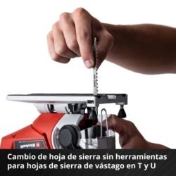 Sierra Caladora Inalámbrica TE-JS 18 Li Solo - Inclinación 47°, Velocidad 0-2400 min-1 [4321200] – imagen 3