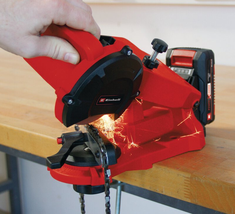 Afilador inalámbrico de cadena para motosierra GE-CS 18 Li-Solo [4499940] – imagen 2