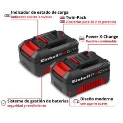 Pack 2 Baterías Power X-Change 18V 4.0Ah para Herramientas [4511489] – imagen 3