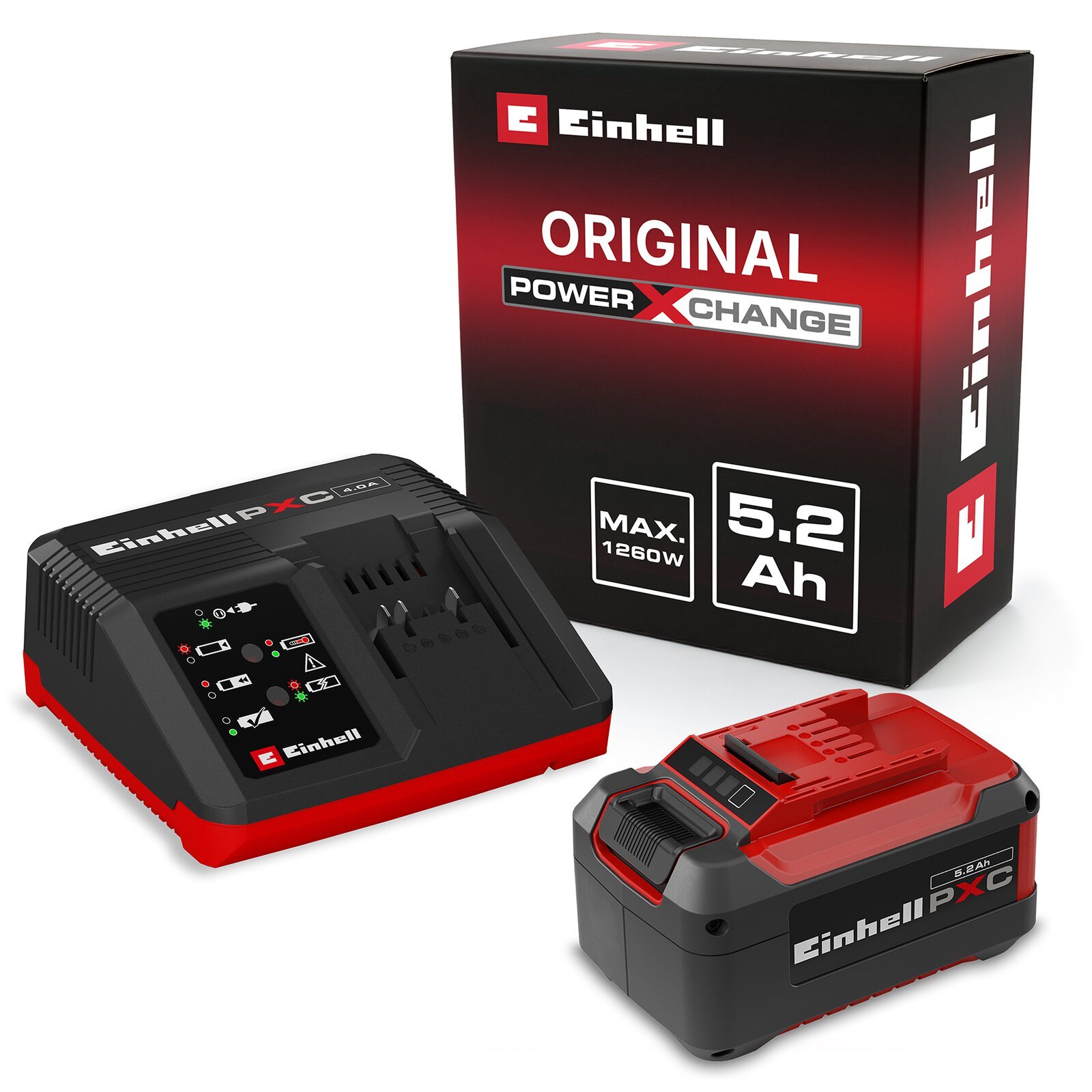 Batería y Cargador Rápido 18V 5.2 Ah - Kit Starter [4512114]