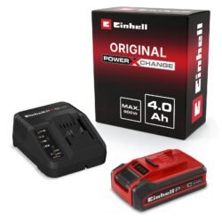 Starter Kit Batería 4Ah PLUS Power X-Change 18V con Cargador Rápido Einhell [4512159]