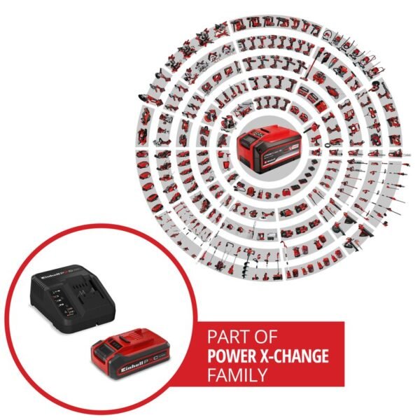 Starter Kit Batería 4Ah PLUS Power X-Change 18V con Cargador Rápido Einhell [4512159] – imagen 3