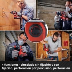 Rotomartillo Inalámbrico Herocco con motor sin escobillas y 2,2 julios [4513900] – imagen 4