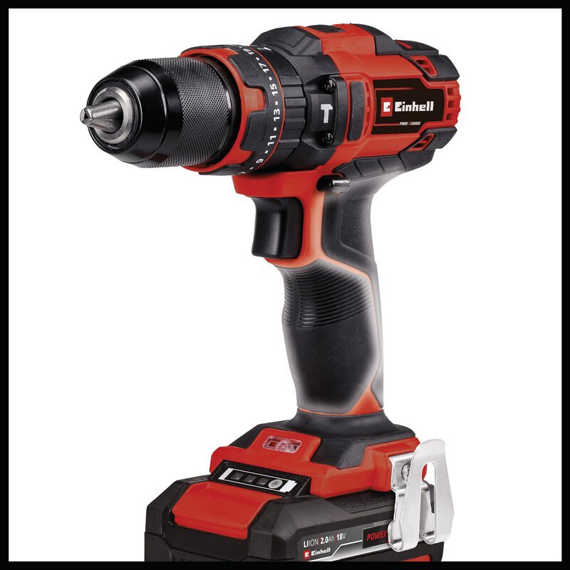 Taladro inalámbrico con percusión TE-CD 18/40 Li-i 2 velocidades + 2 baterías 2,0 Ah [4513992] – imagen 2