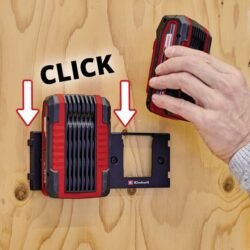 Soporte de pared modular para baterías Einhell Power X-Change [4514155] – imagen 2