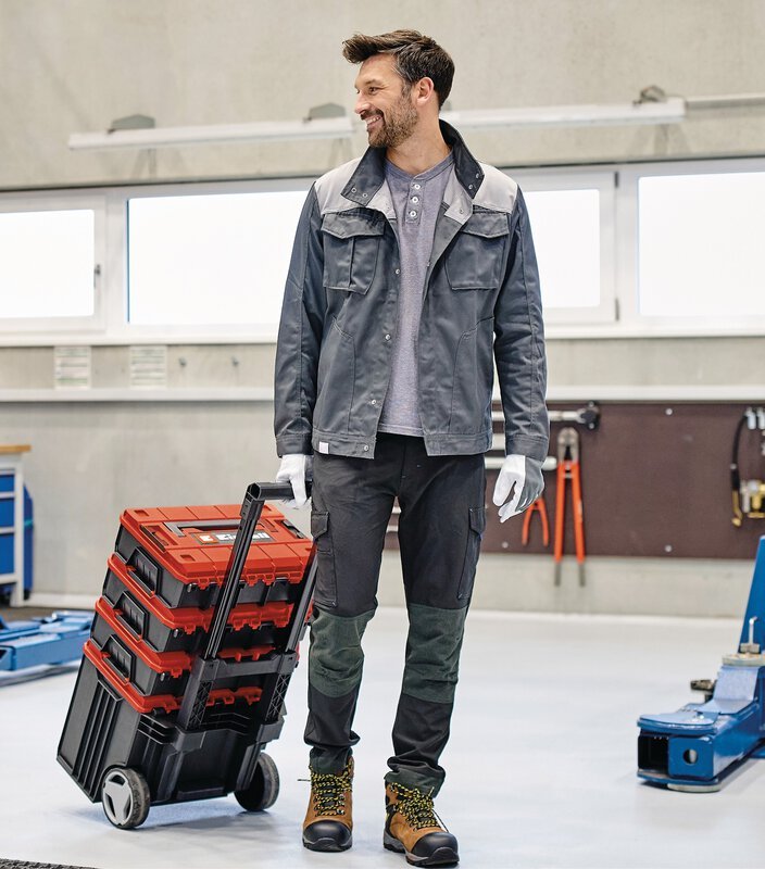 Carro de Transporte para Herramientas con Ruedas E-Case L Sistema Einhell, Capacidad 120 kg [4540014] – imagen 2