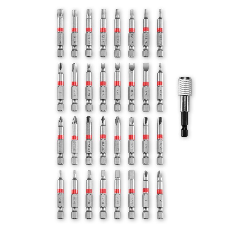 Set de Puntas de 33 Piezas con Porta Puntas, Torx, PH y PZ de 50mm [49118903] – imagen 2