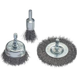 Set de 3 Piezas Cepillos KWB para Taladros - Imagen 1