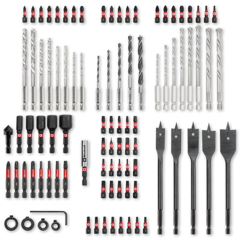 Set de 95 piezas de mechas y puntas para impacto XL-CASE [49108798] – imagen 2