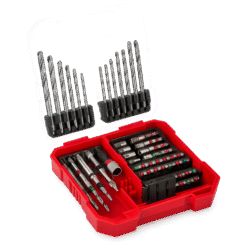 SET MECHAS - SET DE PUNTAS Y MECHAS 41 PZAS - Contiene puntas y mechas, avellanador, boca llaves, porta puntas - Imagen 1