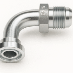 Adaptador 90° MF JIC 1-1/16" x Brida 38.1mm - Imagen 1