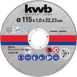 DISCOS DE CORTE PARA METAL - 115 MM X 1 MM - Discos de corte, muy finos, trabajo en metales, óptimo rendimiento, especialmente adecuados para - Imagen 1