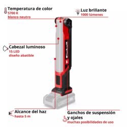 Linterna Inalámbrica TE-CL 18/1000 S Li - Solo [4514180] - Imagen 3
