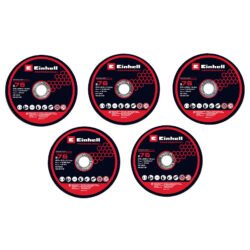 Set de 5 discos de corte de 76 mm