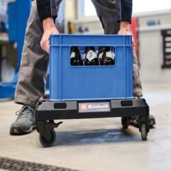 CARRO CON RUEDAS PARA TRANSPORTE E-Caja Rollbrett – imagen 4