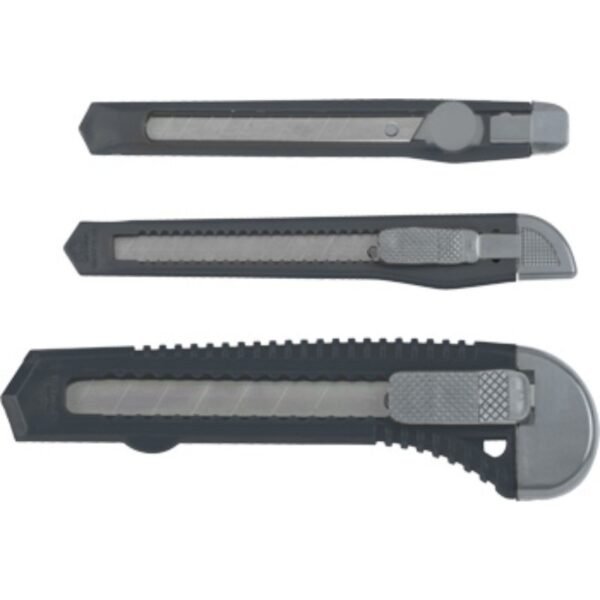 Set de Cutters con Cuchilla 3 Piezas - 2 Hojas 9 mm y 1 Hoja 18 mm [49025995]