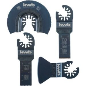 Multitool Kit Set 4 Piezas KWB para Madera y Reparaciones Precisas [49708800]