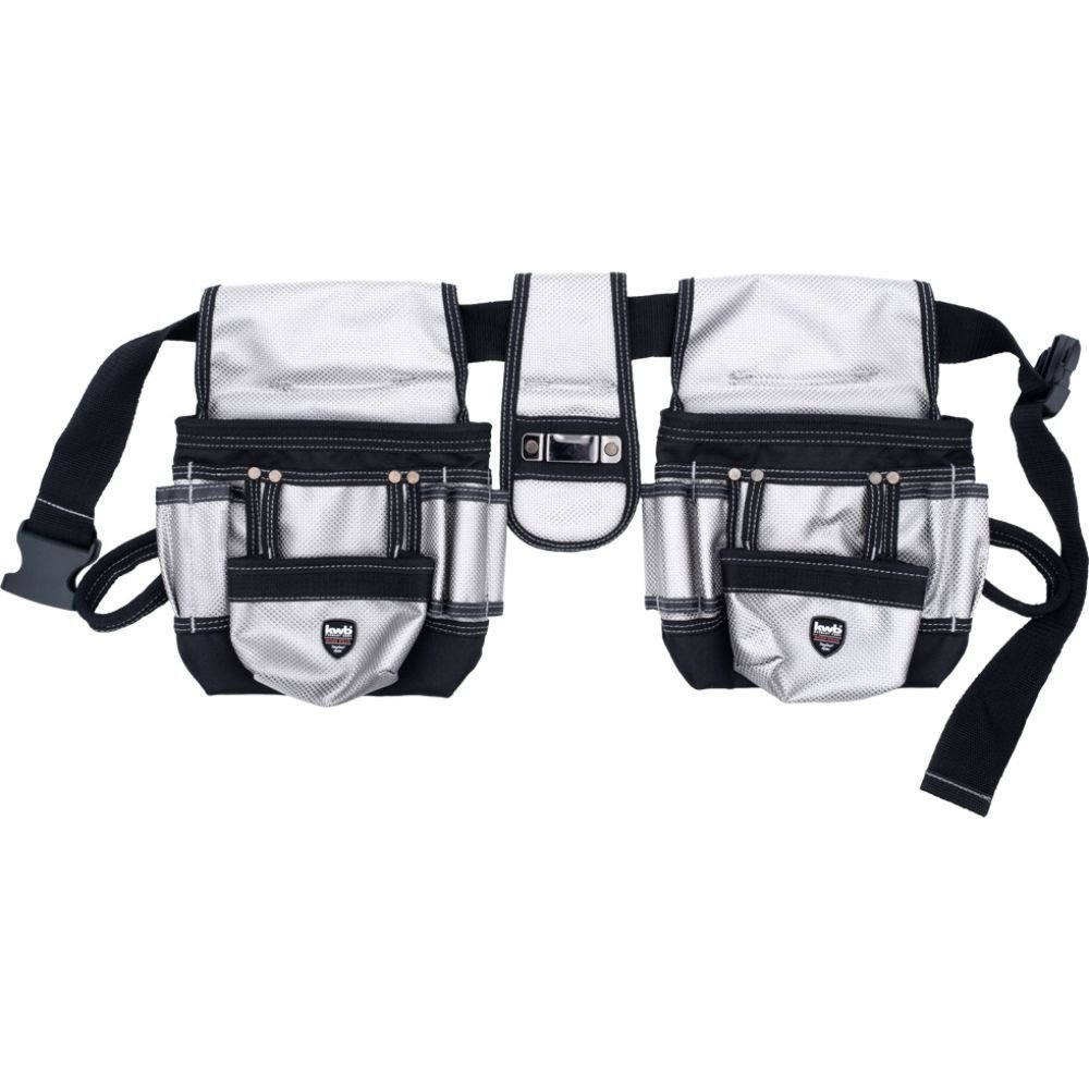 Bolso Porta Herramientas Profesional con Cinturón de Nylon y Costuras Dobles Resistentes [49907910]