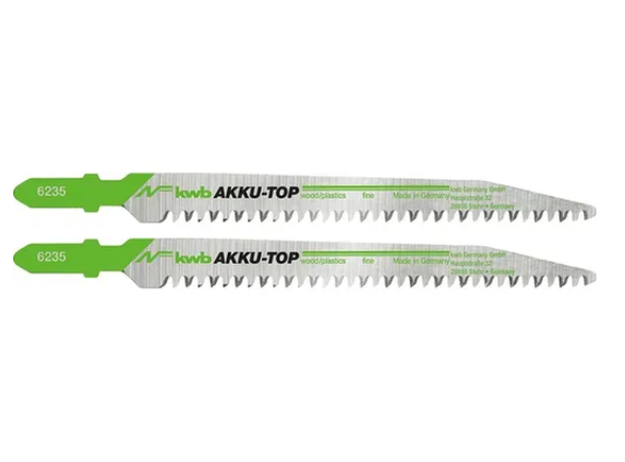 Hoja de caladora AKKU TOP 116 mm para corte fino en madera, dentado cónico [49623520]