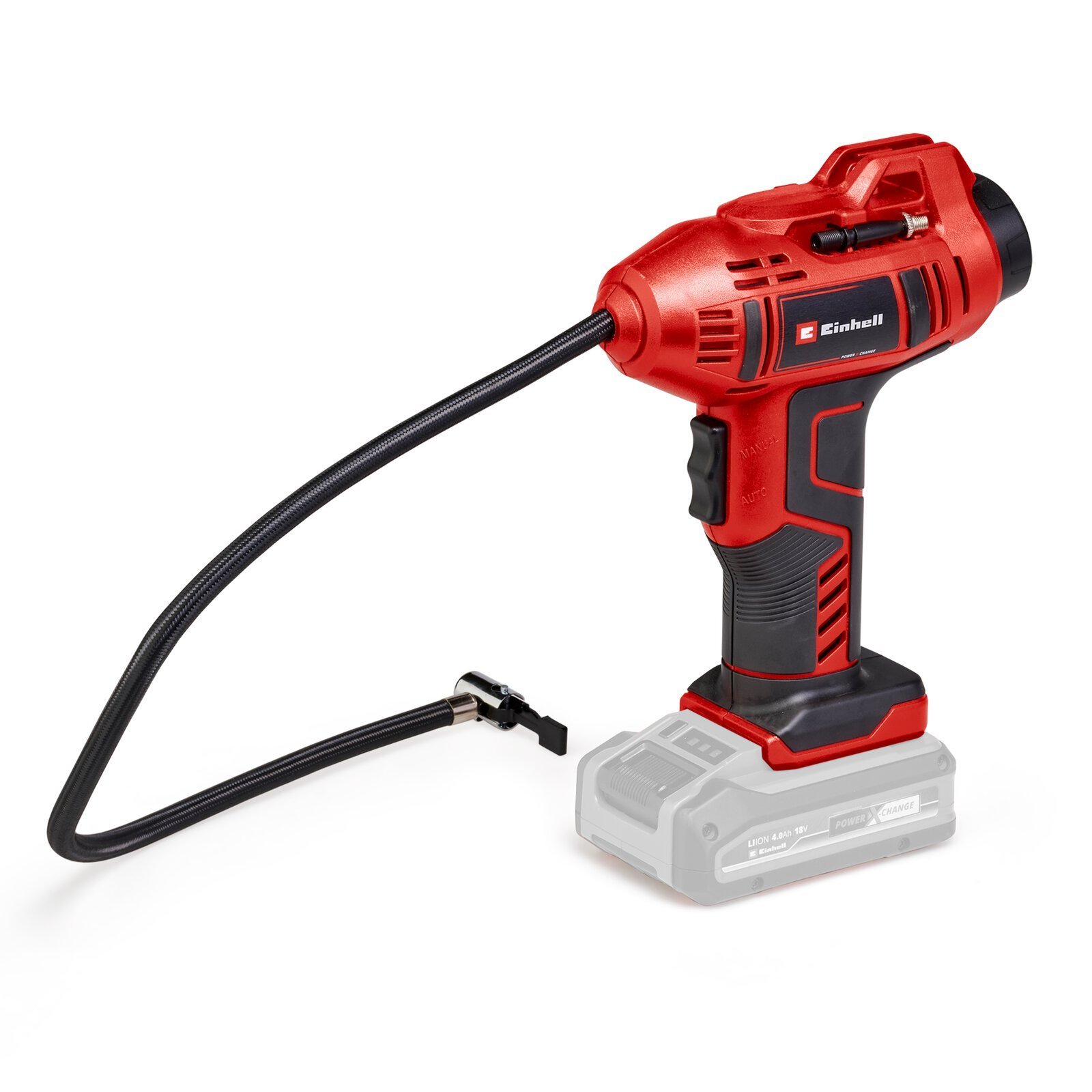 Compresor Manual Inalámbrico 18V CE-CC 18 Li Solo para Inflar Neumáticos Compatible Power X-Change [2071010]