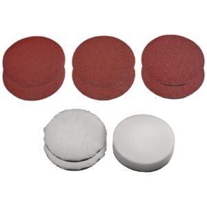 Set de 9 Piezas KWB Lijas y Bonetes Diámetro 180 mm para TC-PO 1100/2 E [2093233]