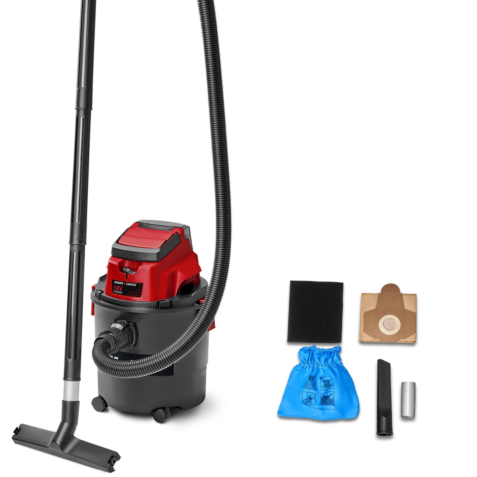 Aspiradora Inalámbrica TC-VC 18/15 Li Solo 18V con Poder de Succión 80 mbar [2347145]