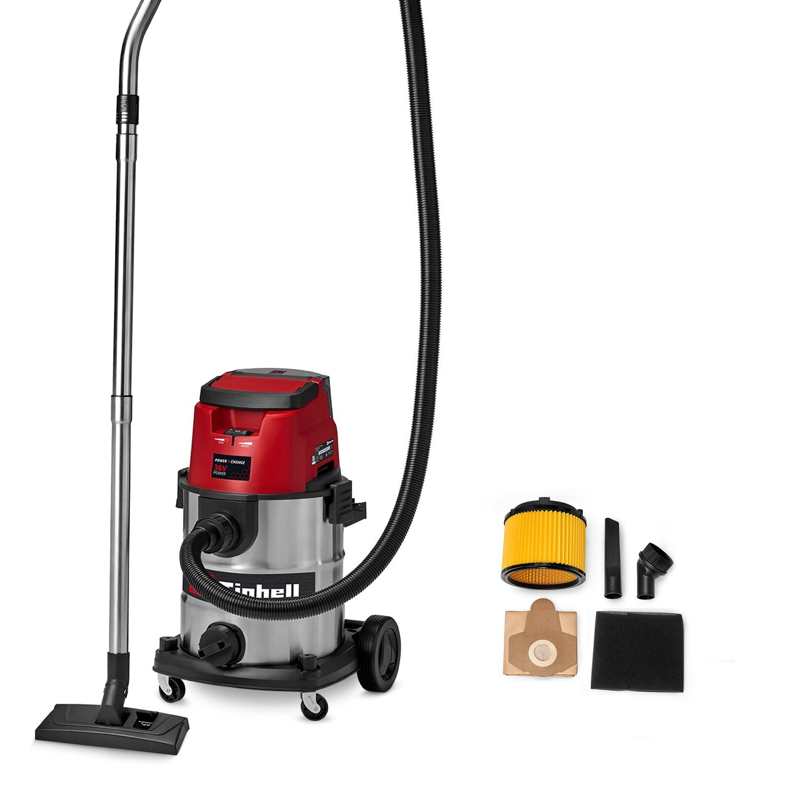 Aspiradora inalámbrica TE-VC 36/25 Li S-Solo con 2 velocidades ECO/BOOST - Familia PXC [2347170]