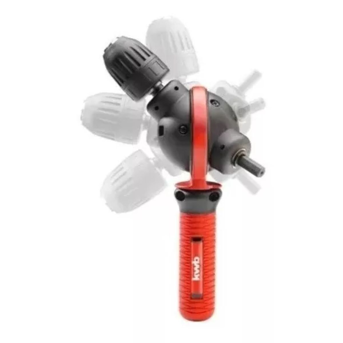 Cabezal Mandril Angular 360° para Taladro con Portabrocas Rápido Kwb [49298600]
