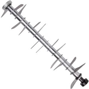 Rodillo para Escarificador con 16 Cuchillas Acero Inoxidable para GE-SC 36/35 Li y GE-SA 36/35 Li [3405962]