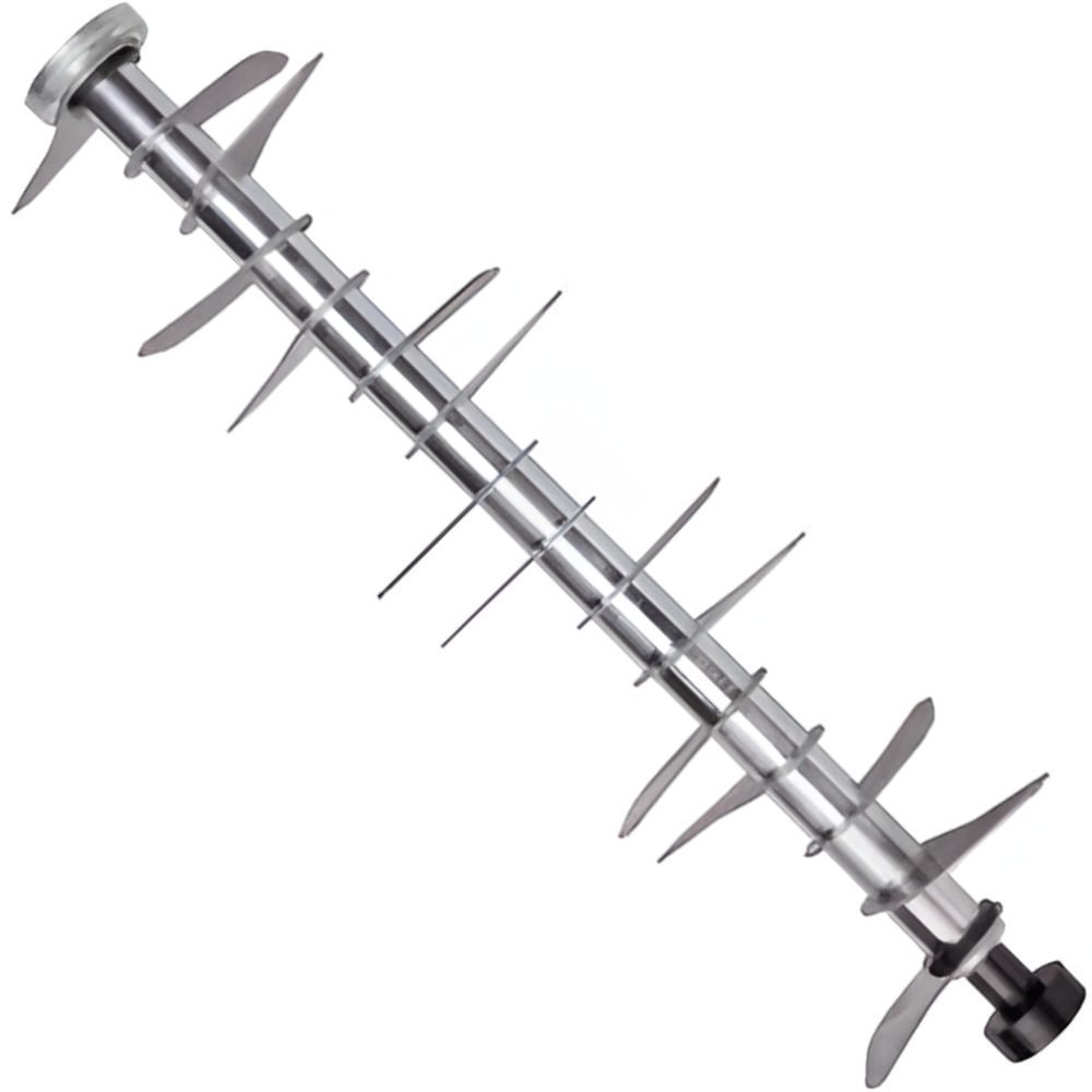 Rodillo para Escarificador con 16 Cuchillas Acero Inoxidable para GE-SC 36/35 Li y GE-SA 36/35 Li [3405962]