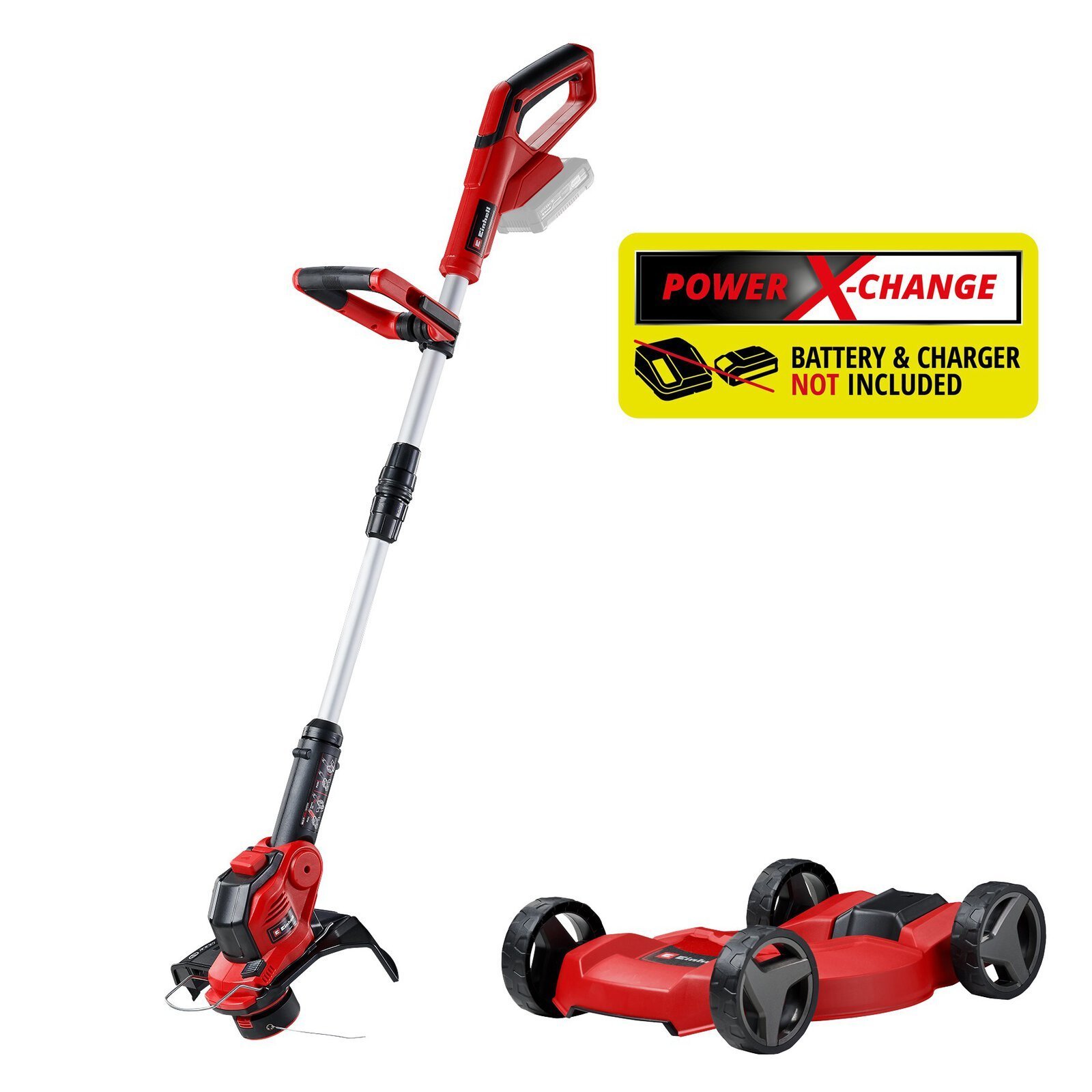 Bordeadora inalámbrica con carro y mango auxiliar regulable GE-CT 18/28 Li TC-Solo [3411212]