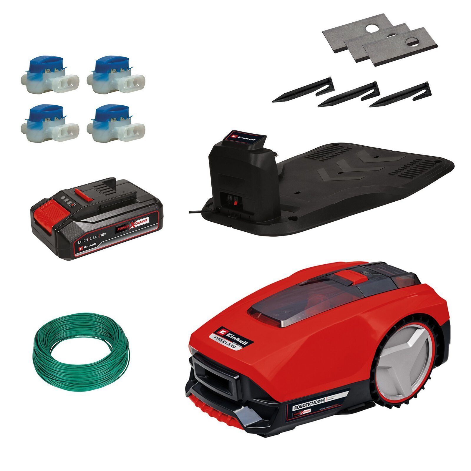 Robot Cortacésped Freelexo 500 LCD BT+ con Bluetooth, Pantalla LCD y Sensores de Impacto, Inclinación y Elevación [3413982]