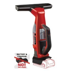 Limpiador de Ventanas Inalámbrico Brillianto 18V con Soporte y Bloqueo [3437100]