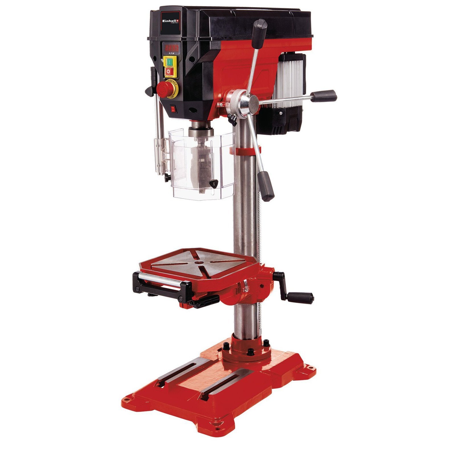 Taladro de Banco Einhell TE-BD 750 E con motor de inducción 750 W y pantalla LCD [4250715]