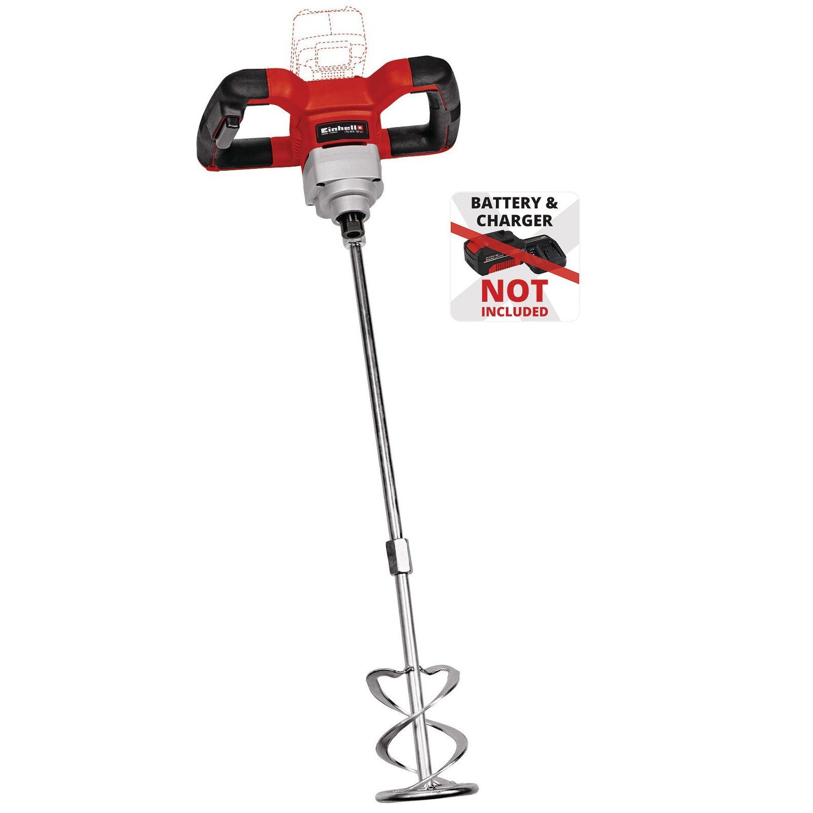 Mezclador de Pintura Inalámbrico TE-MX 18 Li Solo 18V Power X-Change [4258760]