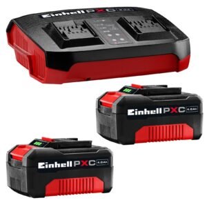 Cargador Doble 2x4.0 Ah Twincharger Kit Power X-Change 2 Baterías 18V ABS [4512112]