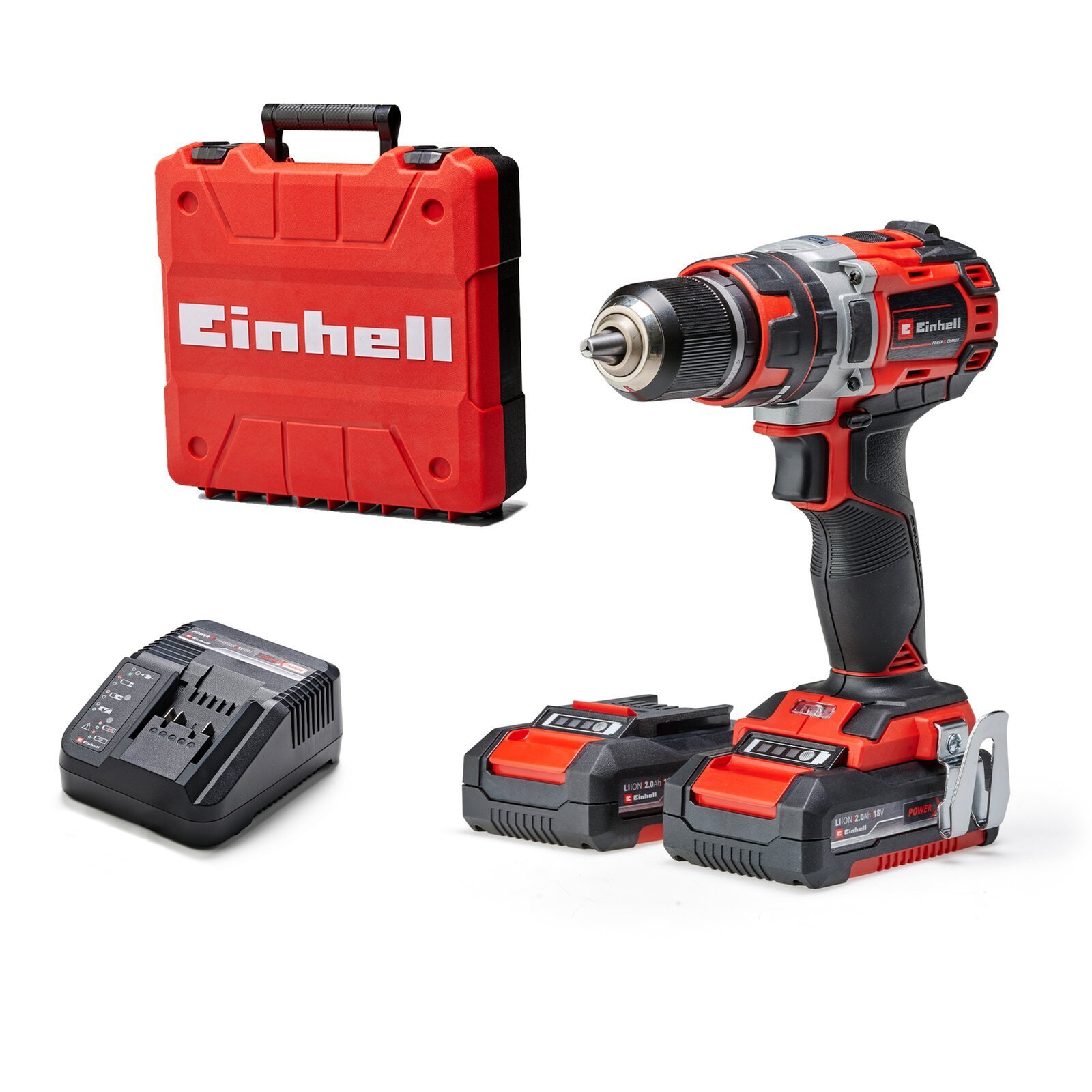 Taladro inalámbrico percutor sin carbones TP-CD 18/50 Li-i BL KIT con batería compatible Power X-Change 50 Nm [4513940]